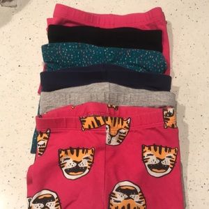 Lot of 6 Pairs of Cat and Jack Leggings